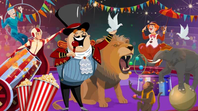 Join the Circus in our New Slot!