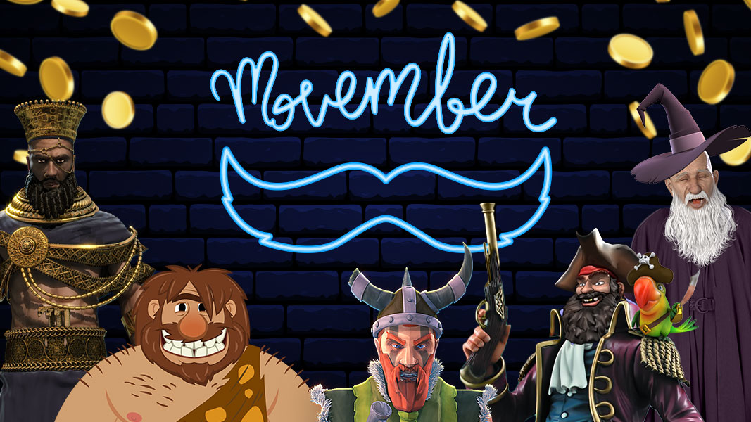 ZAR Casino Movember Giveaways